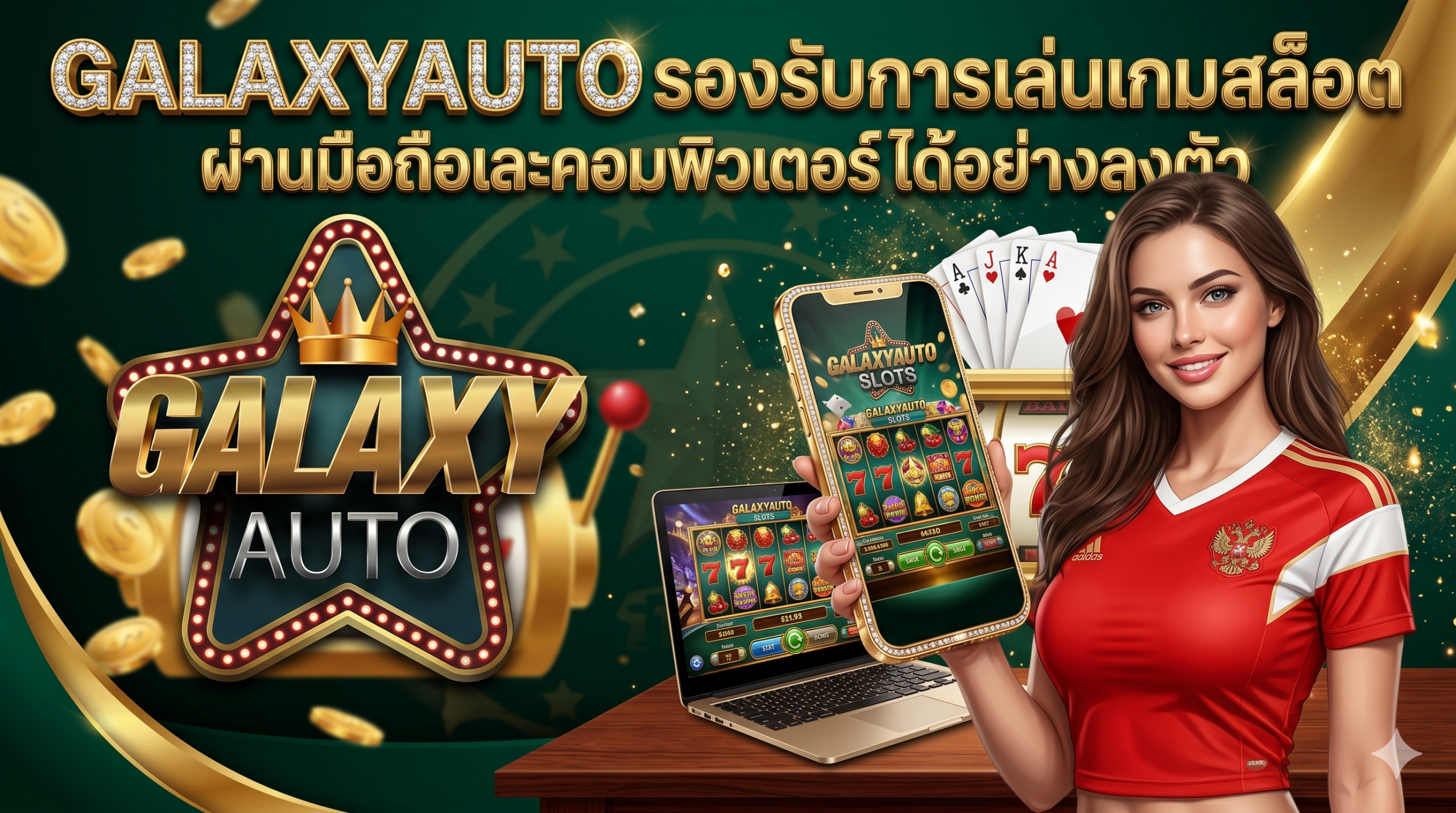 GALAXYAUTO-รองรับการเล่นเกมสล็อตผ่านมือถือและคอมพิวเตอร์ได้อย่างลงตัว